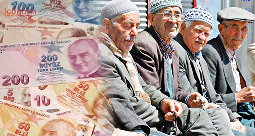 En düşük emekli aylığına 7 bin 500 lira yetmez