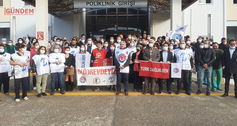Haklarımız için alanlardayız