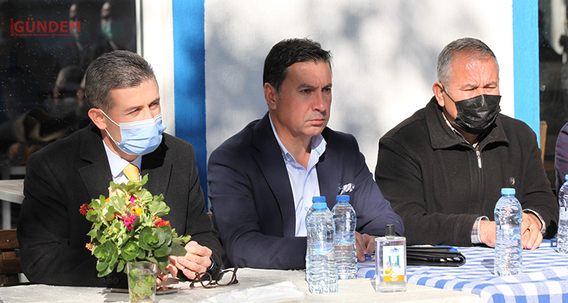 Kaymakam Bayar ve Başkan Aras Pınarlıbelen halkıyla bir araya geldi
