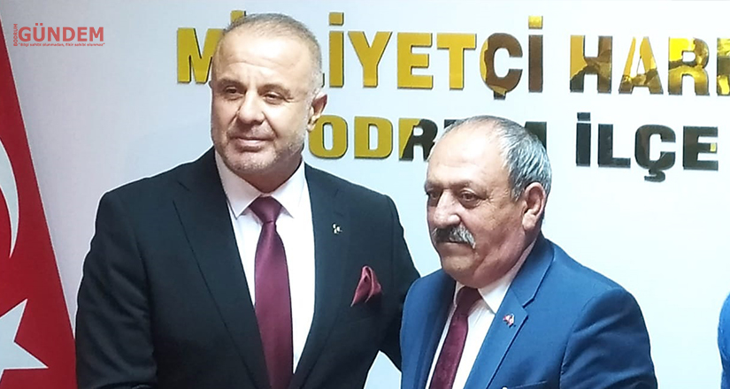 MHP Bodrum İlçe Teşkilatında İbrahim Bilgi dönemi başladı