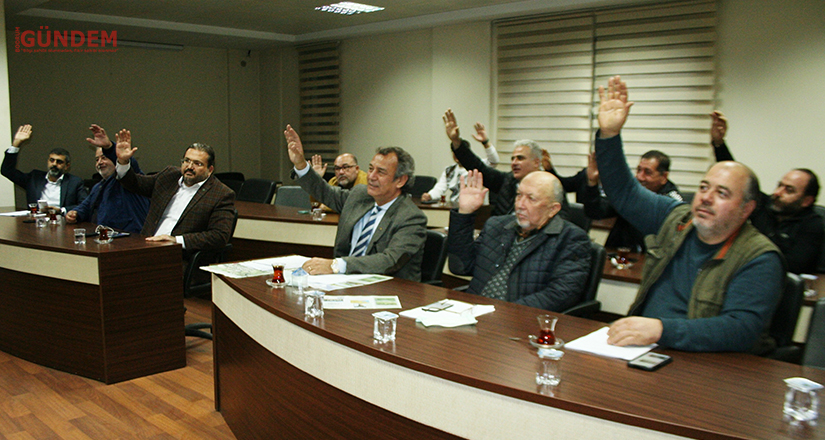 MİTSO’nun ekim ayı kati mizanı oybirliği ile kabul edildi