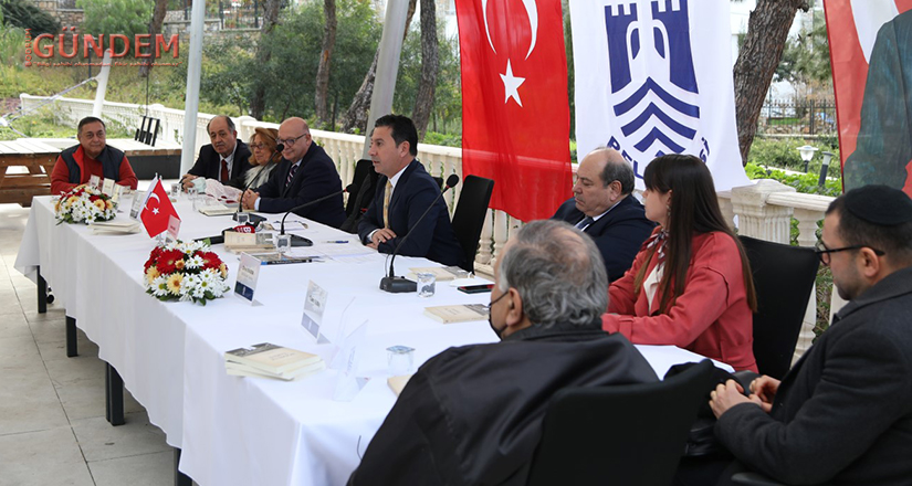 Belediye Tarafından sadeleştirilen Avram Galanti’nin Bodrum Tarihi Kitabı için bir araya geldiler