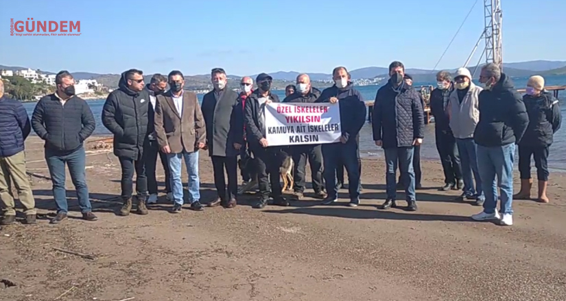 Camel Beach iskelesinin yıkım kararı ile ilgili açıklama -CANLI YAYIN