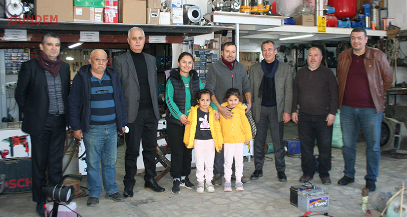 Üyelerinin yeni yılını kutladılar sorunlarını önerilerini not ettiler