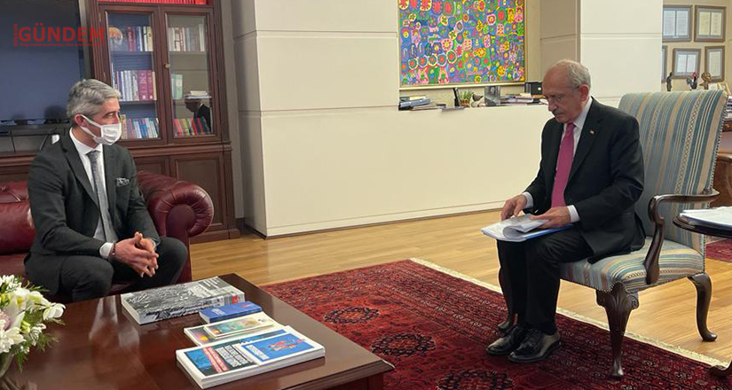 Başkan Oktay’dan Genel Başkan Kılıçdaroğlu’na Ziyaret