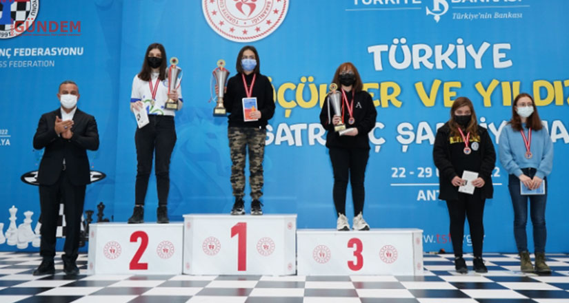 Büyükşehir Sporcusu Satrançta Türkiye 2’ncisi oldu