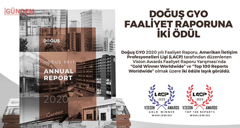 Doğuş GYO faaliyet raporuna iki ödül