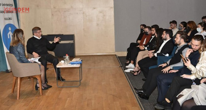 Gelecek Partisi Lideri Ahmet Davutoğlu Gençlerle Buluştu