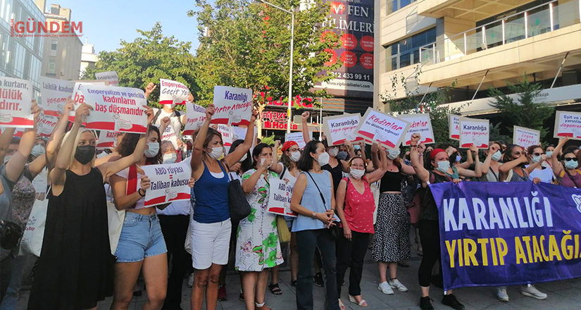Kadına yönelik eşitsizlik, taciz, şiddet düzenin tüm araçlarıyla gizlenmeye çalışılıyor
