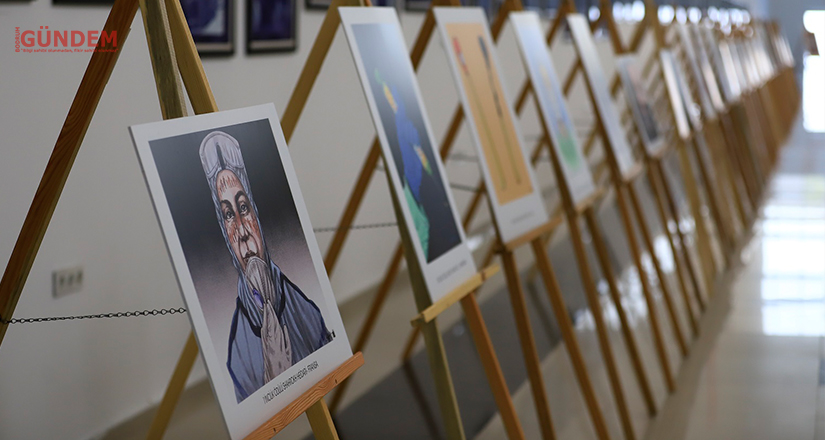 Uluslararası 2022 yılı Karikatür Yarışmasının teması “Yangın”