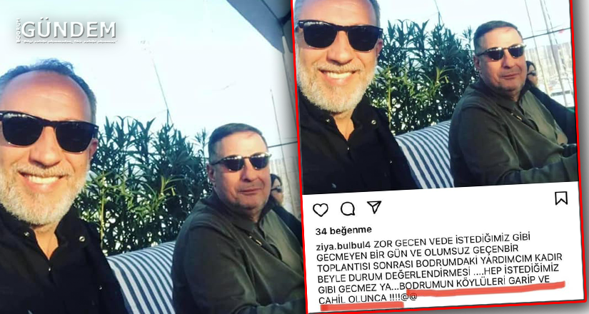 Haddini bil, Bodrumlulara hakaret edemezsin !