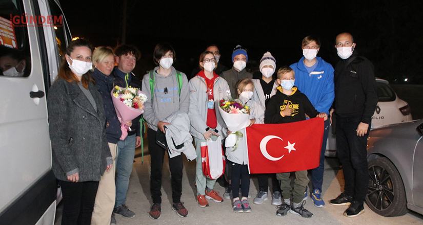 Bodrum, Ukraynalı sporculara kucak açtı