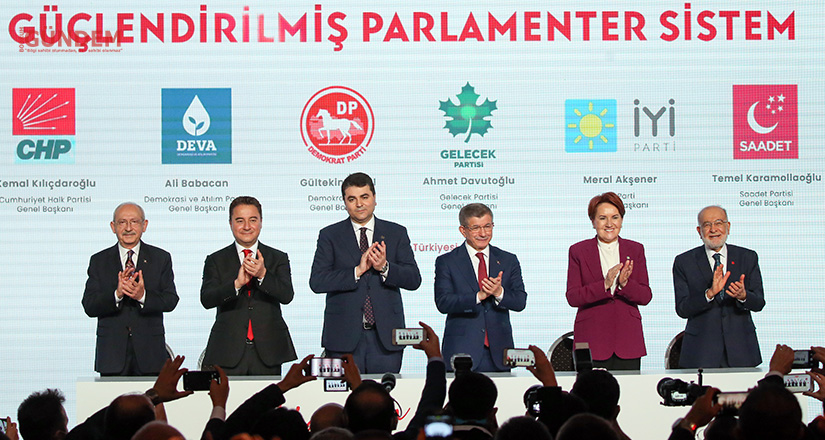 Güçlendirilmiş Parlamenter Sistem  6 Parti Liderince İmzalandı
