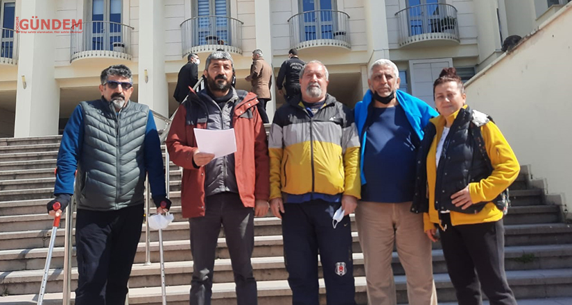 Denize moloz dökenler hakkında suç duyurusunda bulundular