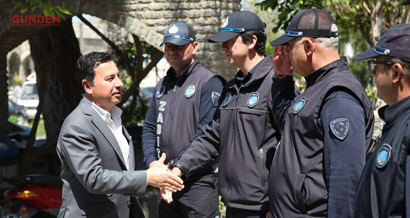Başkan Aras, Personeli İle Bayramlaştı