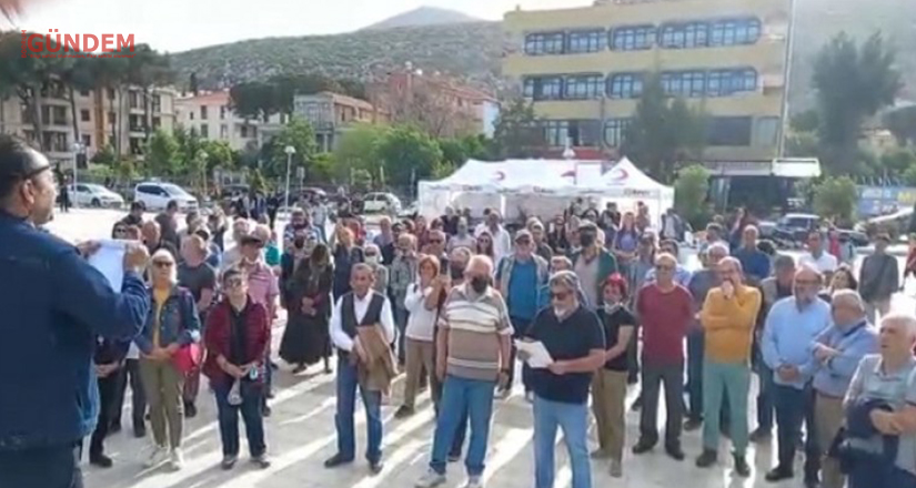 Gezi Kararı, Milas’ta Protesto Edildi