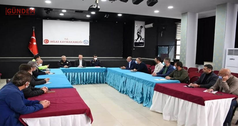 Kaymakam Böke, Milas’ta Faaliyet Gösteren Madencilerle Bir araya Geldi