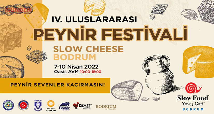 Ululararası Slow Cheese Peynir Festivali Oasis Bodrum’da