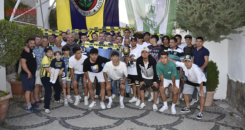 Bodrum Fenerbahçeliler Derneği Bodrumspor’un gençlerini ağırladı