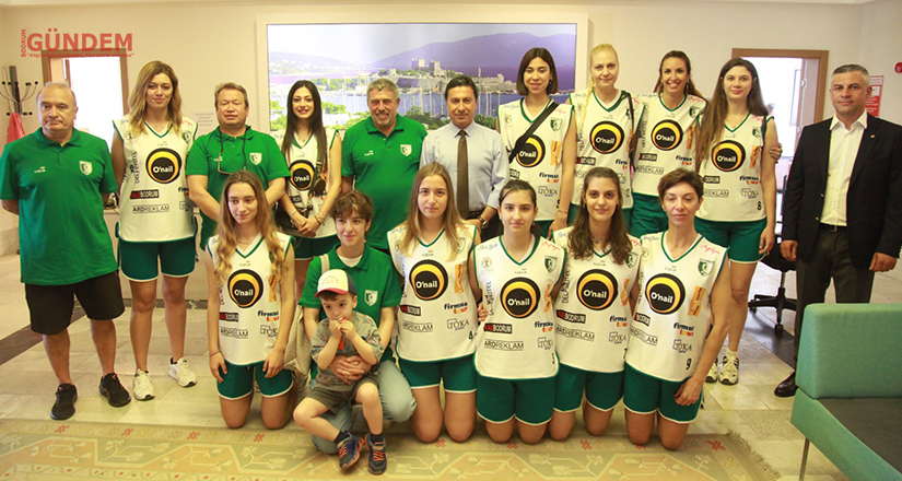 Bodrumspor Kadın Voleybol Takımı 2.Lig Yolunda