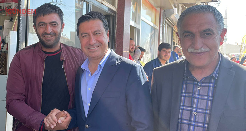 Özalp’te Başkan Aras’a sevgi seli