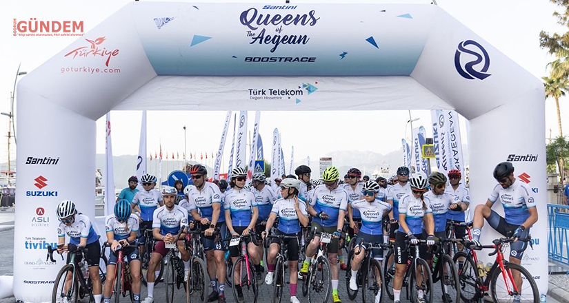 Santini Queens Of The Aegean Bisiklet Yarışının Kral ve Kraliçesi Belli Oldu