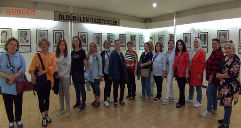 TGC Basın Müzesi’ne Avcılar Belediyesi Kent Konseyi Kadın Meclis Üyelerinden ziyaret