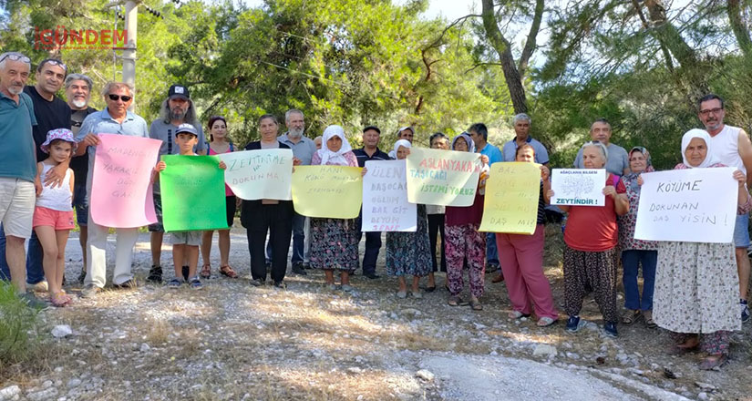 Aslanyaka’da Taş Ocağı İçin Bilirkişi Keşfi Yapıldı