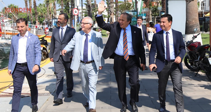 Seyit Torun Aras’ı ziyaret etti