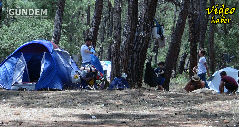 Tatilcilerin yeni gözdesi, çadır turizmi