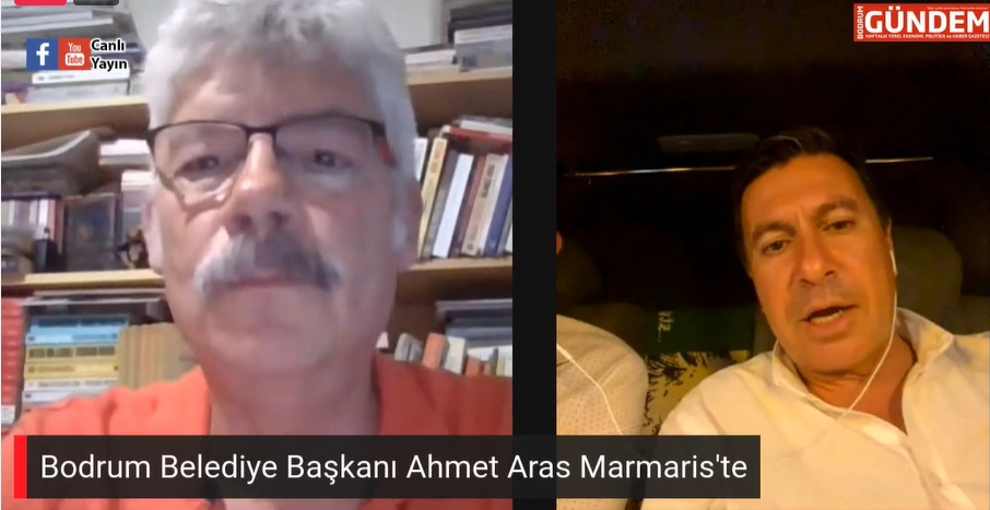 Bodrum Belediye başkanı Marmaris’ten bildiriyor CANLI YAYIN