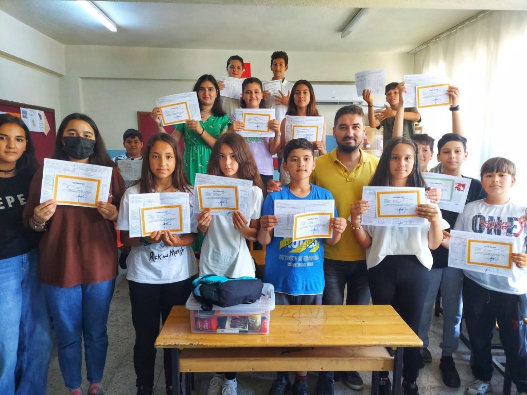 Köyceğiz’de karne töreni yapıldı