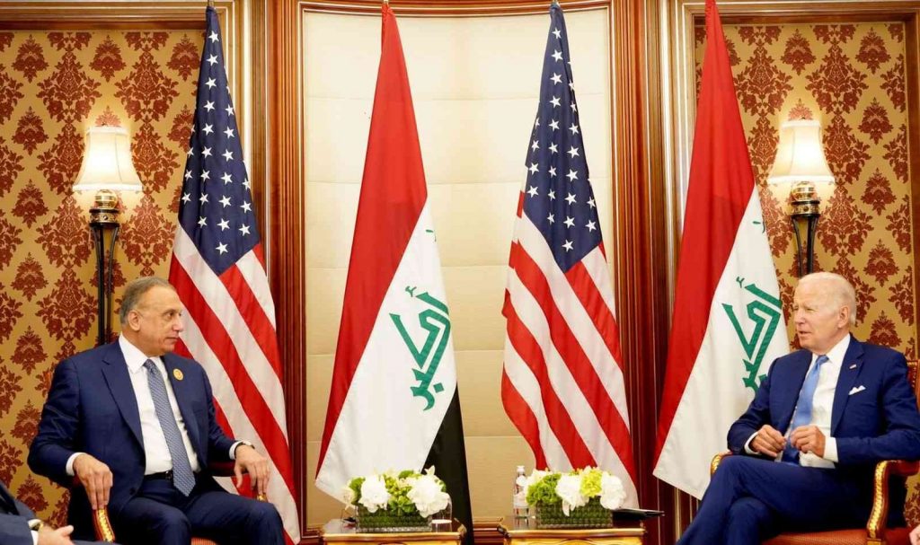 Biden, Cidde’de Irak Başbakanı el-Kazımi ile görüştü