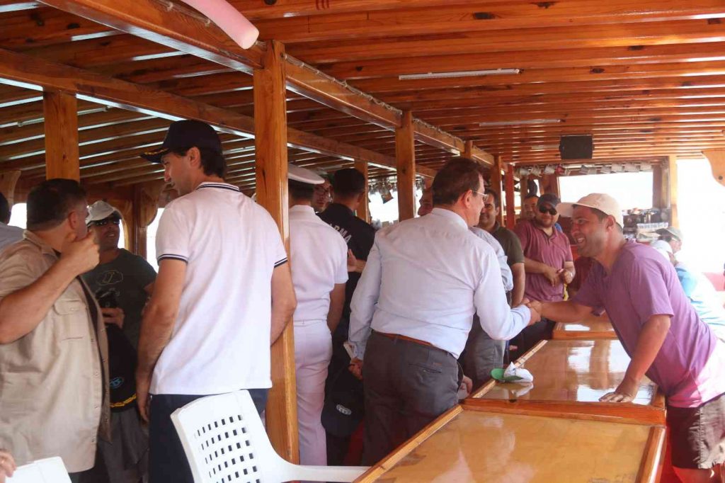 Fethiye’de 12 Adalar Tekne Kooperatifi’nden etkinlik