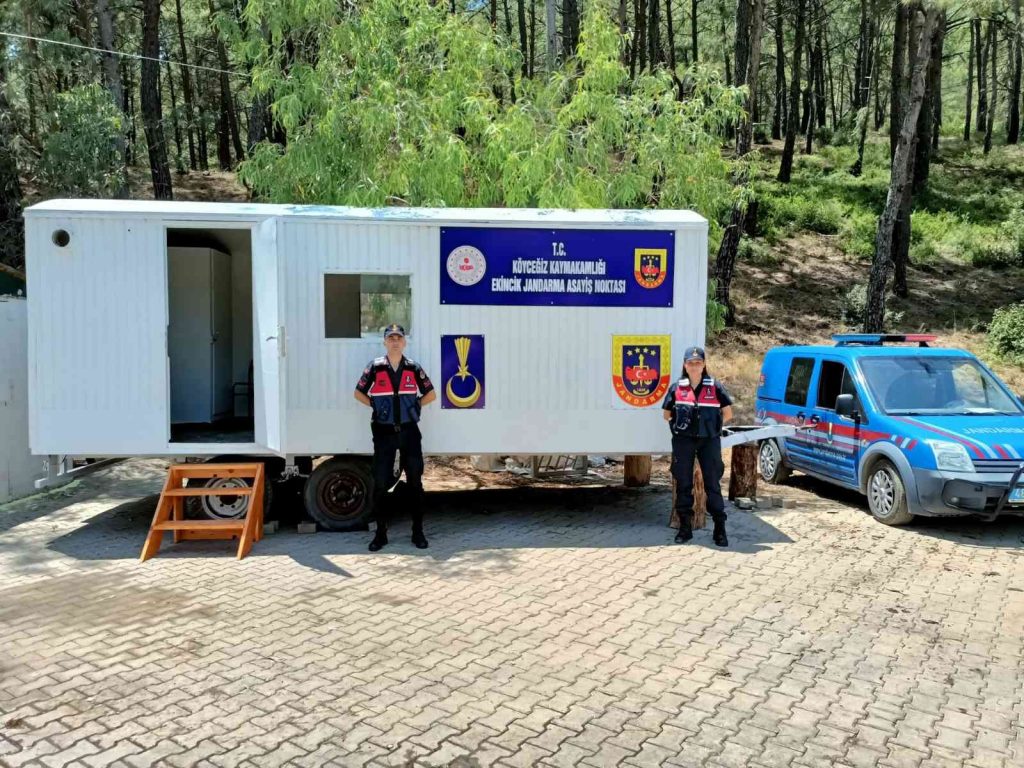 Köyceğiz Ekincik’te jandarma asayiş noktası açıldı