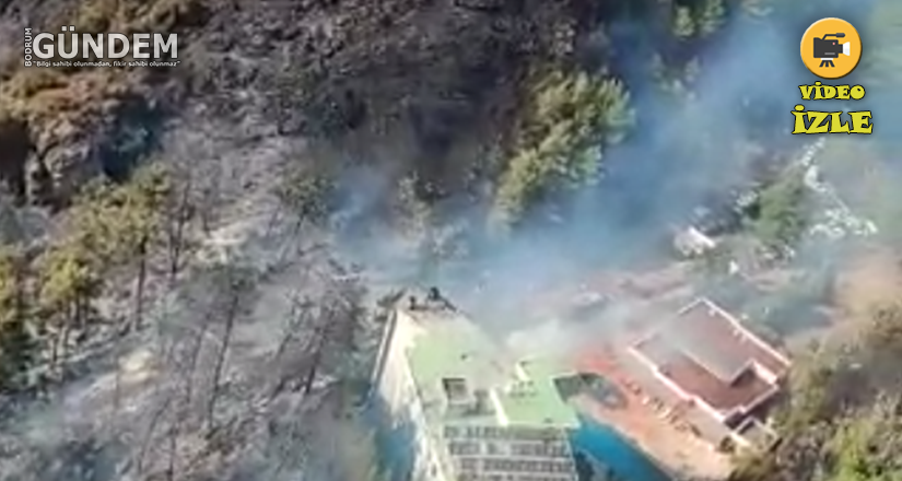 Marmaris Yangını Saat 17 İtibarı ile Kontrol Altına Alındı