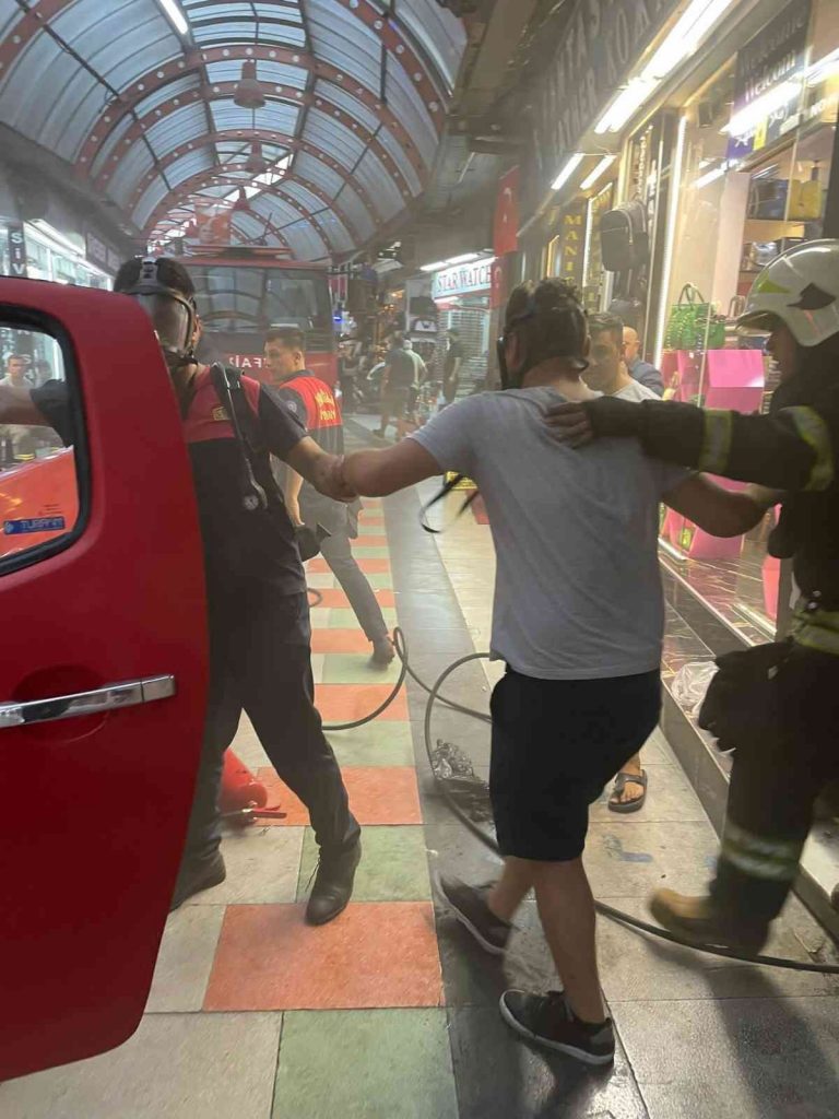 Marmaris’te mutfak tüpü patladı faciadan dönüldü