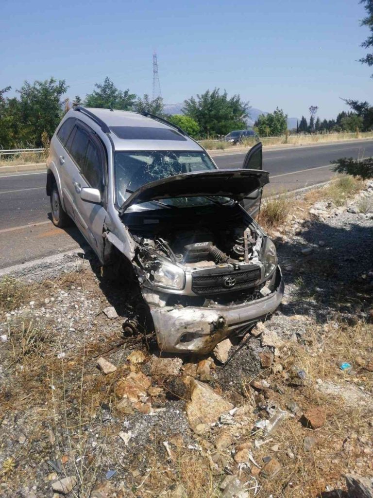 Muğla’da trafik kazası: 2 yaralı