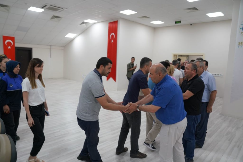 Seydikemer Belediyesi’nde bayramlaşma programı düzenlendi