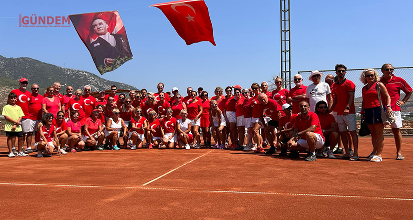 30 Ağustos’ta ay yıldızlı tenis coşkusu