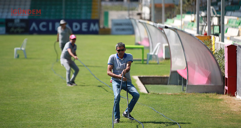 Bodrumspor’da ve stadyumda hazırlıklar sürüyor