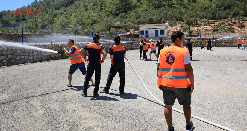 Eğitimli mahalle afet gönüllüleri ile bodrum afetlere hazır