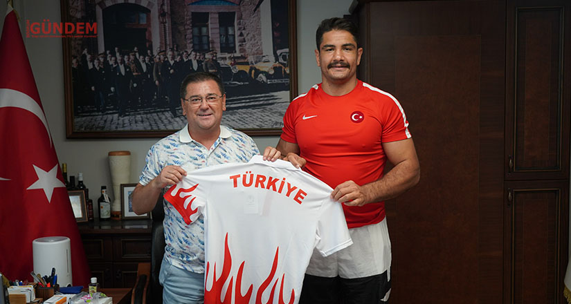 Milli Güreşçi Taha Akgül Milas’ta