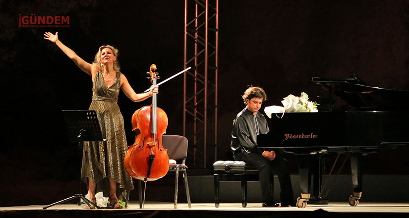 Ophelie Gaillard ve Atakan Sarı’dan Gümüşlük’te klasik müzik ziyafeti