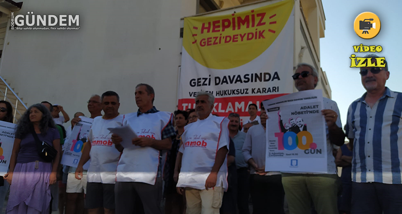 Gezi; “Bodrum’da talan, rant ve yağmaya karşı verdiğimiz mücadelenin barışçıl sesi ve yüz akıdır…”