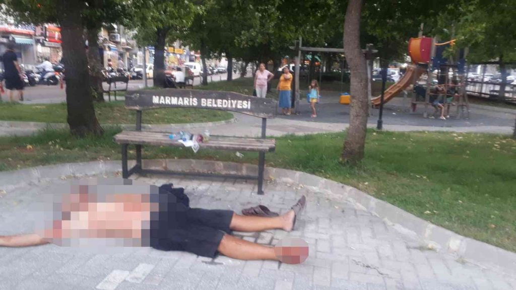 Çocuk parkında cinayet