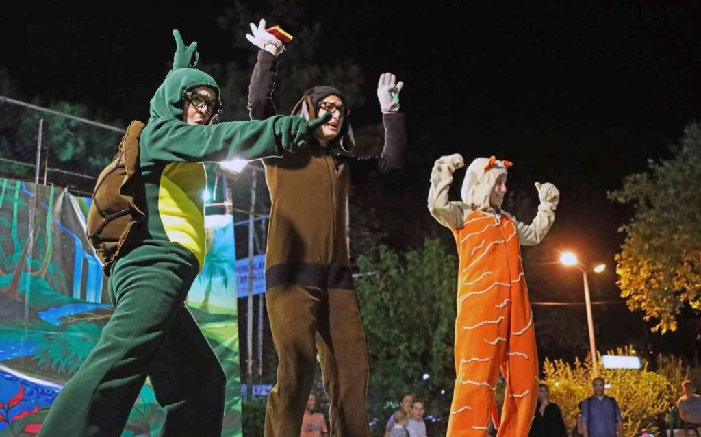 ‘Neşeli Orman’ Kışla Parkında çocuklarla buluştu