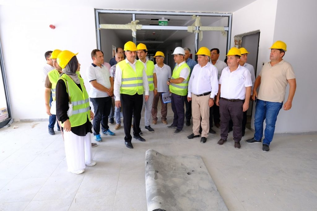 Seydikemer Devlet Hastanesi’nde çalışmalar sona yaklaşıyor