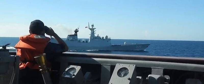 Tayvan: “Donanmamız Çin savaş gemilerinin tacizlerine sarsılmaz cesaret ve soğukkanlılıkla karşılık verdi”
