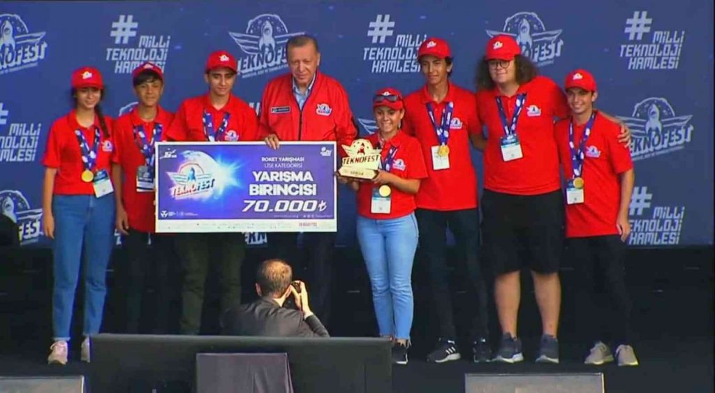 TEKNOFEST Roket şampiyonluğu Muğla Kavaklıdere’ye geldi